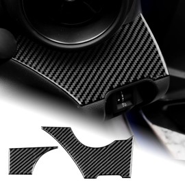 AIRSPEED Accessories for Toyota GR86 ZN8 Subaru BRZ ZD8 2021 2022 2023 2024 Real Carbon Fiber Car Steering Wheel Side Panel Sticker Stylish Decal Subaru BRZ Toyota GR86 Interior Parts Dashboard Cover