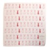 Wataol Semi Wash (Towel Handkerchief), Rabbit, Pink