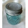 BALL HALF 1/2 PINT BLUE MASON Jar "Collector's Edition" Antique