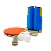 TaktZeit Ping Pong Set with Retractable Net, 2 Ping Pong