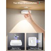 GBEAST 6 Pack Under Cabinet Lighting, Rechargeable Motion Sensor Puck
