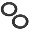 2 Pack Speaker Foam Speaker Rubber Edge Rubber Speaker Surround