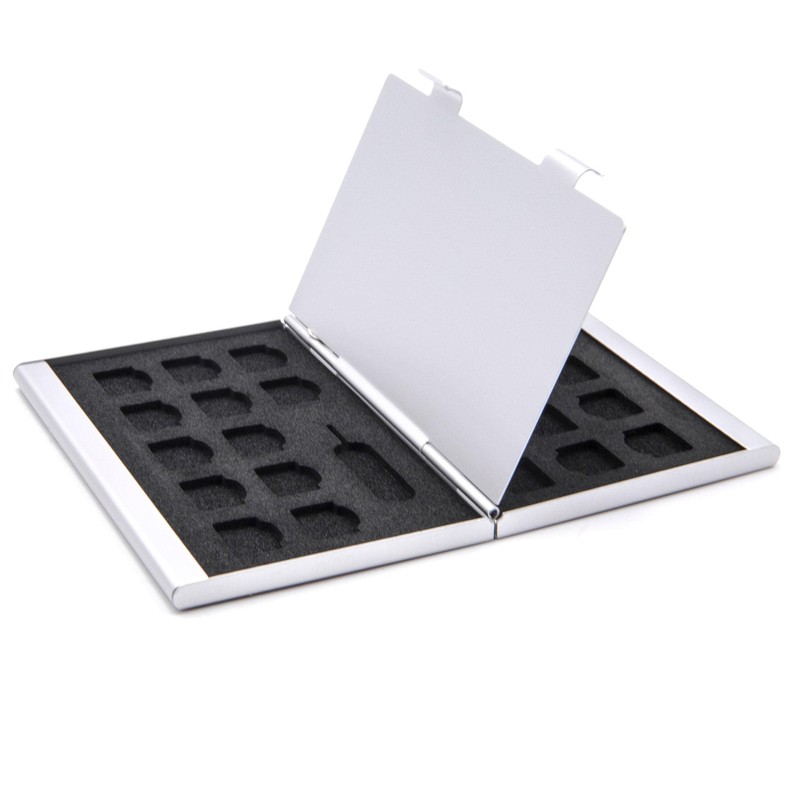 vhbw Case for 2x SIM Opening Tool, 24x NanoSIM -