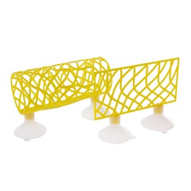 Sarini Fish Bed Tunnel, Hollow Betta Fish Tank Decoration, Hollow Design Hidden Rest Tube With Grille Screen, Safe And Durable Betta Fish Bed Tunnel Cave For Fish Tank Aquarium