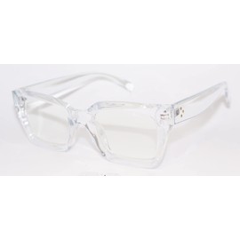 CYPHUS Men's Women's Unisex Date Glasses, UV Protection, UV Protection, Trend, Fashion, clear/clear