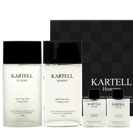 /Kartell Men's Skincare 2-Piece Set for Men/Moist/Hydrating / /카르텔 남성 스킨케어 2종세트 남성용/촉촉/수분
