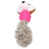 Pet Chew Toys Teeth Cleaning Biting Interactive Training Stuffed Plush