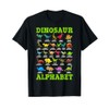 Types of Dinosaurs Alphabet A-Z ABC Dino Boys Kids Girls