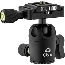 Obe MBH-11 Dual-Action Mini Ball Head with Arca-Style Quick Release Plate