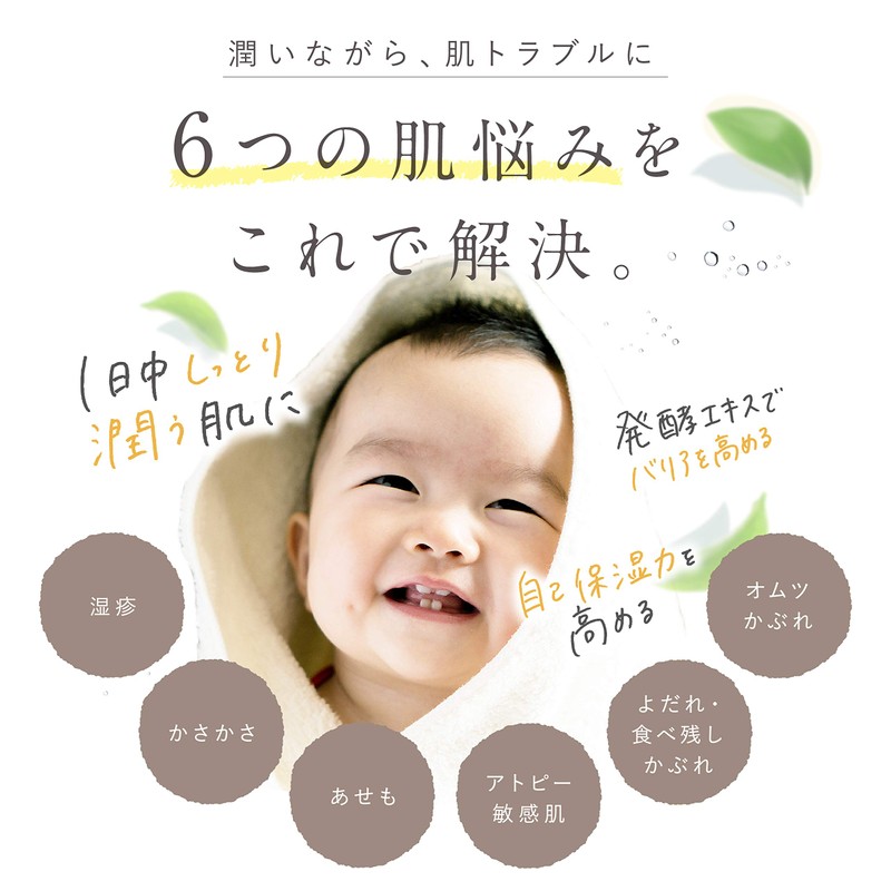 anonebaby Moist Baby Wash (Baby Soap, Body Soap, Moisturizing, Hypoallergenic,