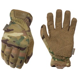 Mechanix Wear FFTAB-78-010 FastFit, Touch Screen Compatible, EN388:2121, Washable, Multi Camouflage, L