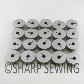 for GRACE GRACE Q'UNIQUE QUILTER ALUMINUM BOBBINS -  "M" SLOTTED LARGE 239729S - 20