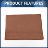 INFINAUTO Cleaning Cloths Towel,Car Drying Plush Cloth Absorbent Microfiber Coffee,3pcs