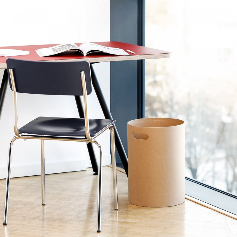 Modulor Waste Paper Bin Made of Sturdy Hard Paper for