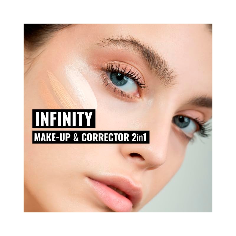 Dermacol Infinity make-up and corrector, Multi-use, Super coverage, Photo-friendly, Hypoallergenic,