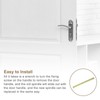 sourcing map Door Knob Spindle Replacement Door Handle Spindle Bar