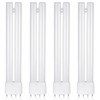 Kittmip 4 Pack 18W Bug Zapper Replacement Bulb, H Shaped