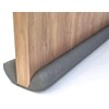 Door Draft Excluder Black Draft Excluder for Doors Adjustable Double