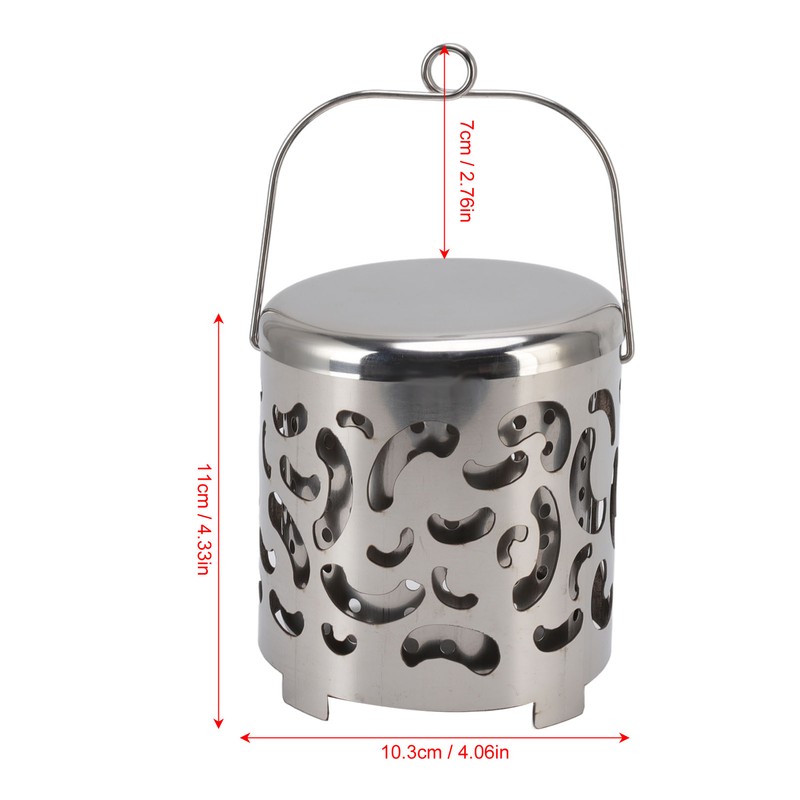 Camping Mini Heater Stainless Steel Portable Heating Stove for Outdoor