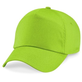 Beechfield Kids Cap in lime