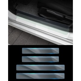 Side Step Guard for Honda N-BOX/N-BOX Custom JF5/JF6 JF4 Series JF3 Series 2017 ~ Fits GR Series GK Series GP Series/Honda Vezel RV Series 2021~ Transparent Color
