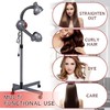 750W 5 Head Standing Hair Dryer Professional, Infrared Heat Lamp
