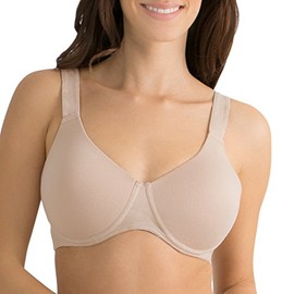Fruit of the Loom Women's Anti-Gravity Wire-Free Bra, Sand, 36C