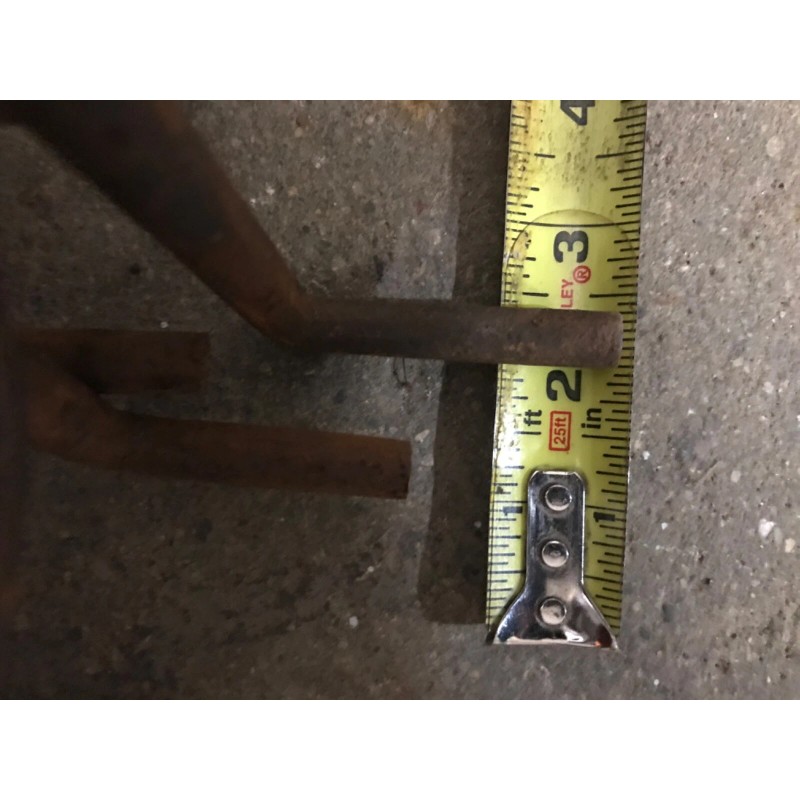 13pcs Antique Hay Dump Rake Teeth Farm Part Steampunk Rust