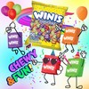 Winis Chewy Candy Original Variety Bag - Taffy Candies 150