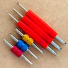 VOTNMIC 6Pcs Valve Core Removal Tool Kit, R134A R12 A/C