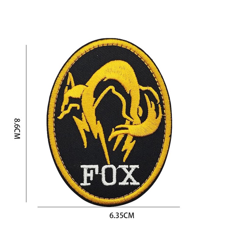 PHOENIX IKKI Metal Gear Fox Hound Military Cosplay Airsoft Embroidery
