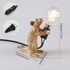 Modern Resin Mouse Lamp Table Lights,Mouse Shape Creative Desk Lamps