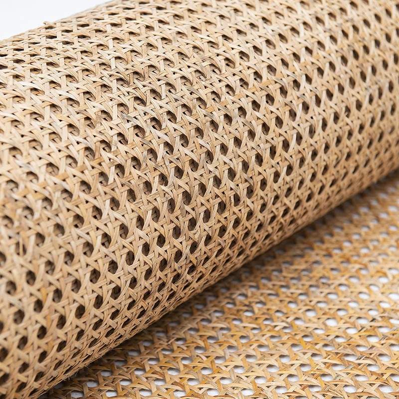 KOLWOVEN 16" Width Cane Webbing roll -Rattan Webbing for Caning