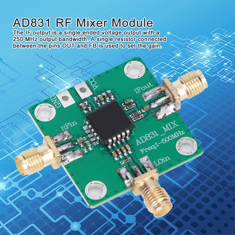 RF Mixer Module AD831 High Frequency Drive Inverter Amplifier Board