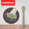 Amazing Drapery Hardware Spring Loaded Cord Tensioner for Cord Loops
