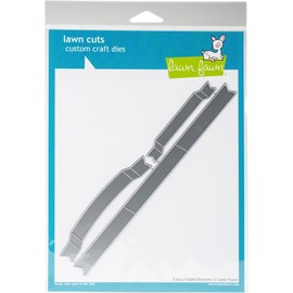 Lawn Fawn Lawn Cuts Custom Craft Die - Fancy Folded Banners (LF1367)