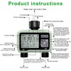 Irrigation Computer with 2 Independently Controlled Outputs, Digital Watering Timer