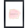 Alison Kingsgate Elegant Sleek Black A5 Frame Size (14.8 x