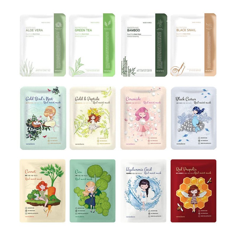 [VERACLARA] Mascarilla facial Mascarilla coreana para el cuidado de la
