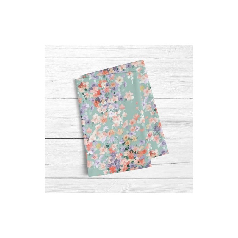 Belum Tea Towels Set Blue 45 x 70 cm Flowers