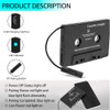 BT Cassette Adapter for Car with Stereo Audio Wireless Cassette
