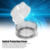 30mm Button Protector, Emergency Stop Switch, BS‑02 Transparent Dustproof Round
