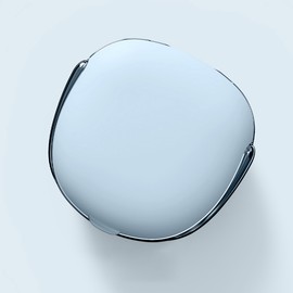 Contact Lens Cleaner Case Ultrasonic Automatic Cleaning USB Charging Pure Color Portable Cute Contact Lens Cleaner Box Blue