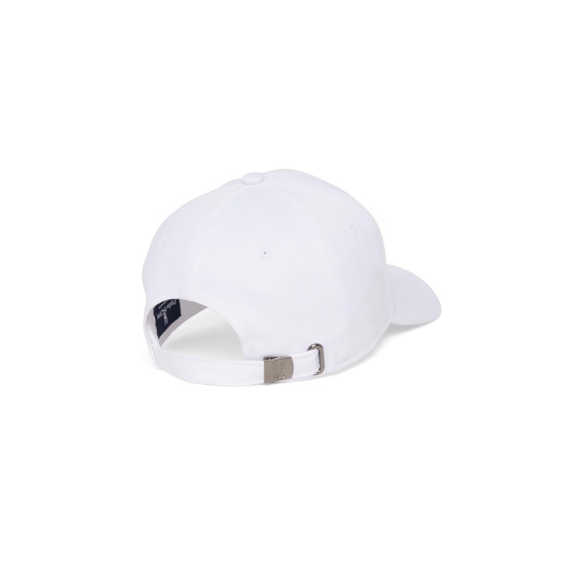 Psycho Bunny Classic Baseball Cap (White)