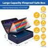 Fireproof Document Safe, Fireproof Box Safe for Home Document with