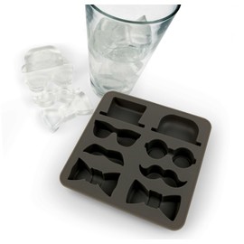 Kikkerland Gentleman's Silicone Ice Cube Tray