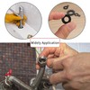 TAORAYO Nylon Flat Washer Flat Washer Crush Flat Washer Drain
