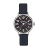 Follow Kalanchoe N04524A-1 BK/BK Women's Rubber Watch, Black, Black