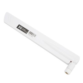 18dBi Antenna, 5G High Gain Full Band High Gain Antenna SMA Connector for GSM/GPRS/5G/4G/3G/2G Full Band Networking Devices (White)
