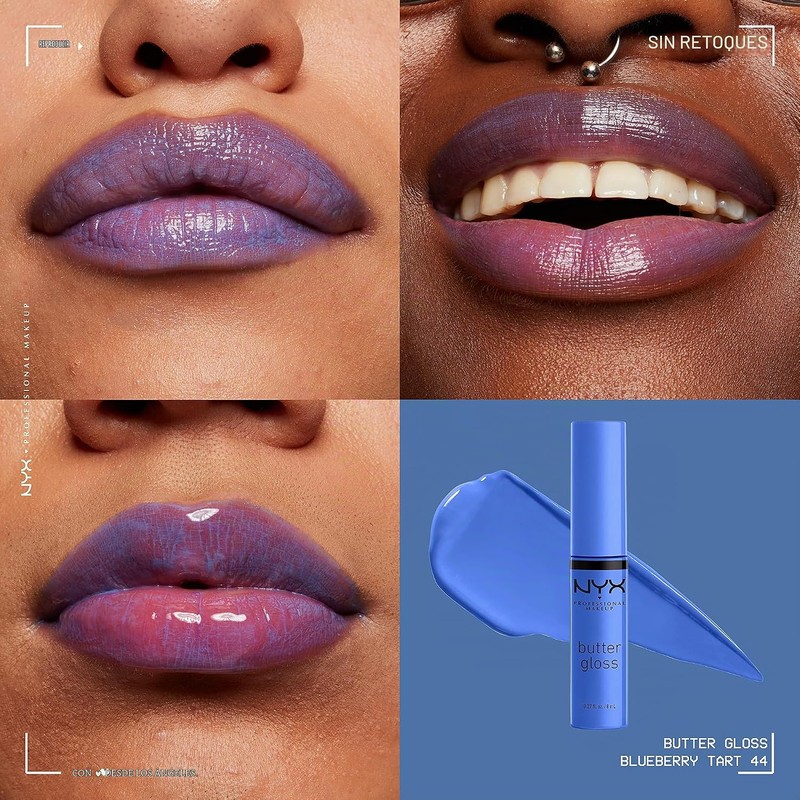 NYX PROFESSIONAL MAKEUP - Butter Gloss, Madeleine, 0.27 onzas